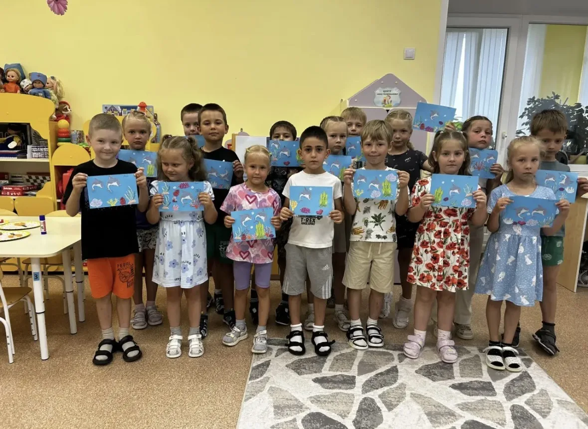 День китов и дельфинов в нашем детском саду! 🐋🐬

Сегодня прошел настоящий подводный праздник — мы 