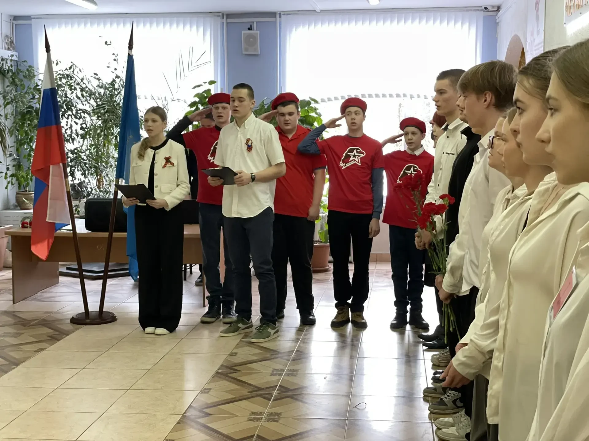 🇷🇺ГЕРОИ РЯДОМ С НАМИ!  🇷🇺17 февраля в "Классической школе" состоялось торжественное открытие музейно