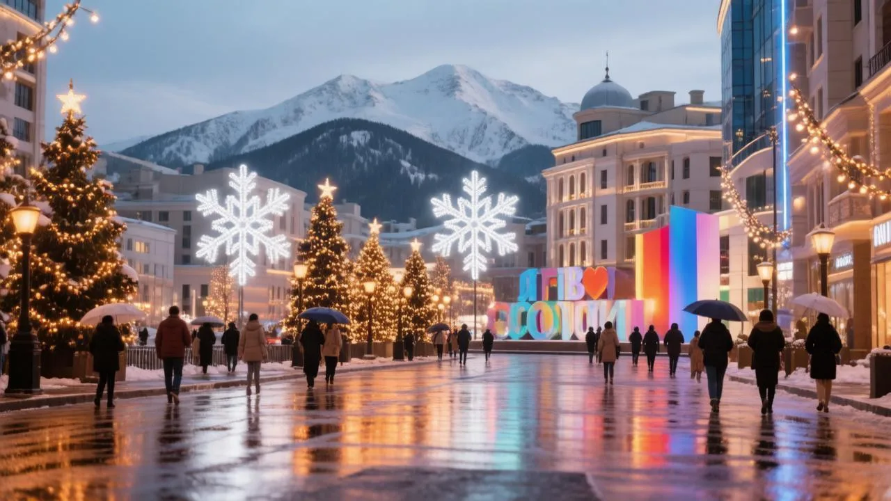 🎅🏻 Новый Год 2027 в пансионате «Бургас» 3* в Сочи 🎅🏻