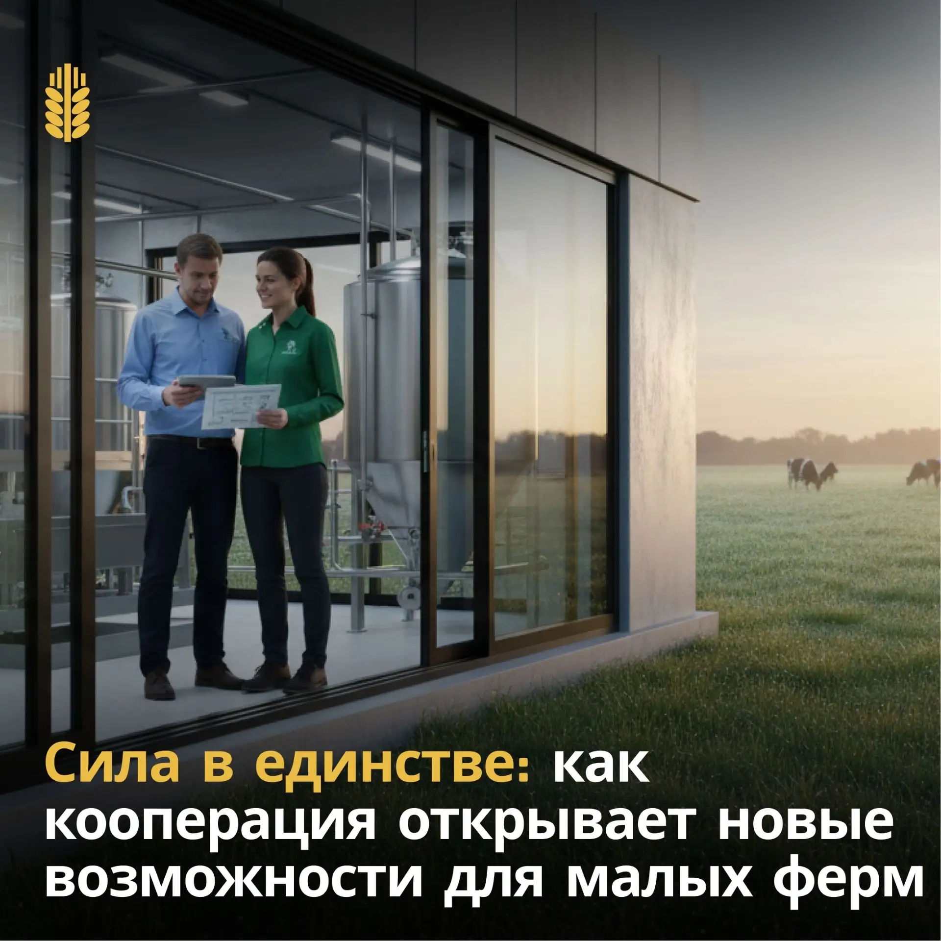 Почему совместная переработка и сбыт сырья помогают развивать агробизнес на селе.