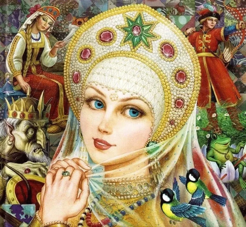 📍Василиса Прекрасная. Русская народная сказка.