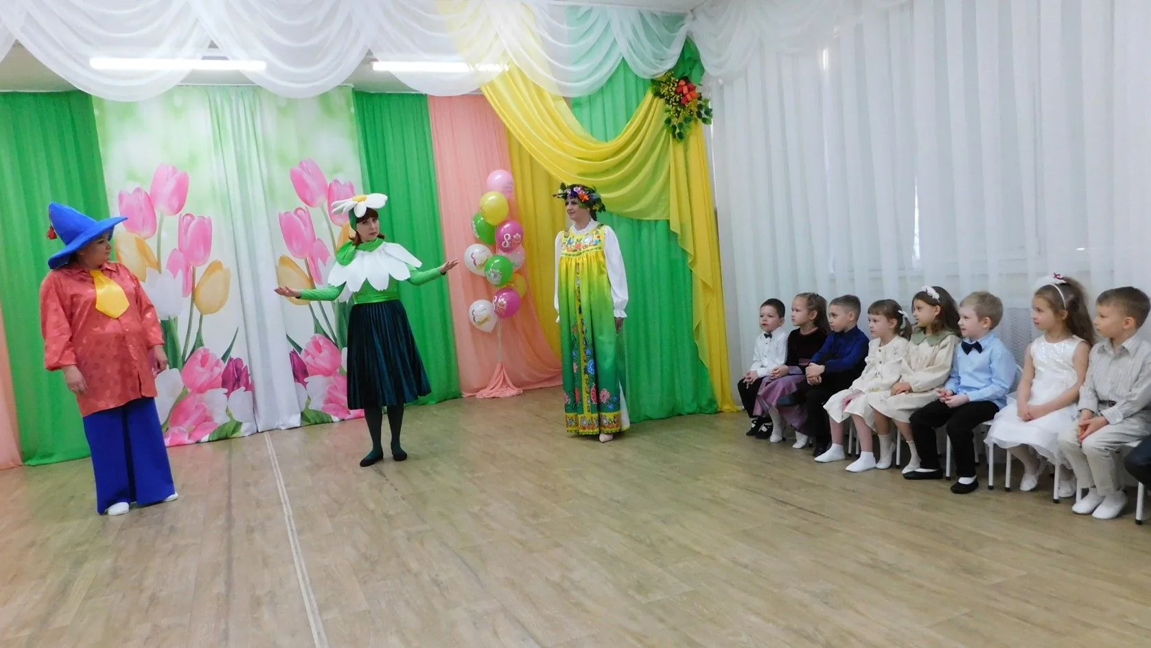 🌺🌼🌸Весенние праздники в старших группах.