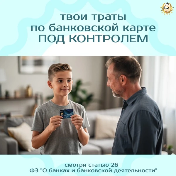 🔥 Важное про твои деньги 🔥

🪪 С 1 июля законные представители (родители, усыновители или попечите