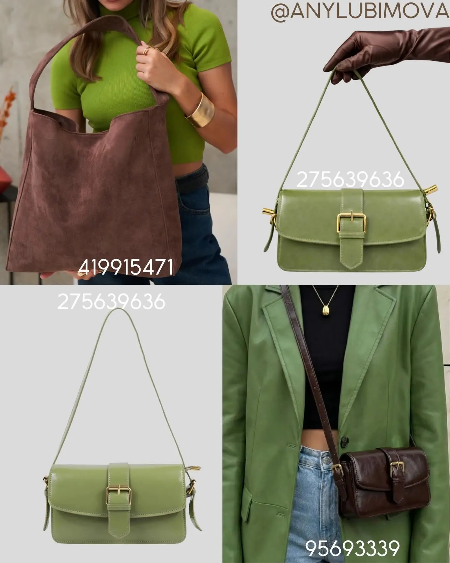 Модели сумок для каждой девушки 👜