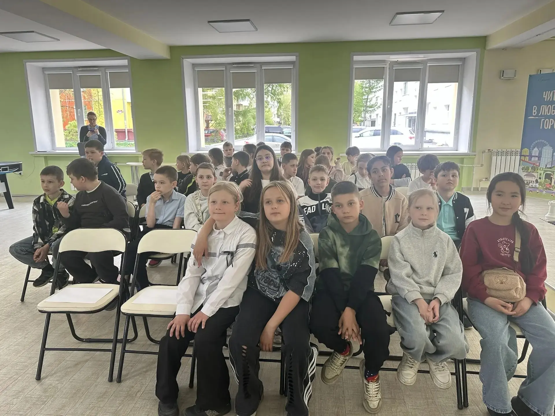 В начале было слово  20 мая ребята из 3«Ж» и 3«Д» классов вместе с классными руководителями Литвинен