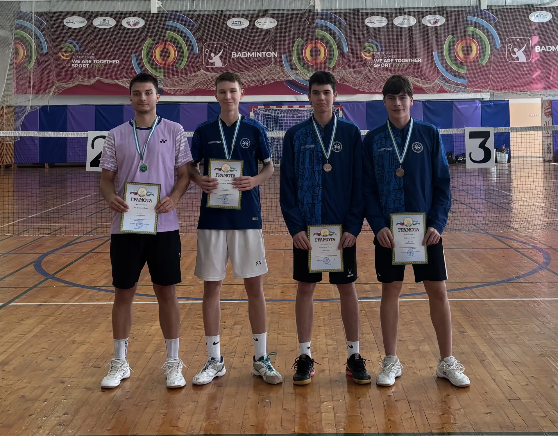 🏸 Всероссийские соревнования по бадминтону имени Салавата Юлаева