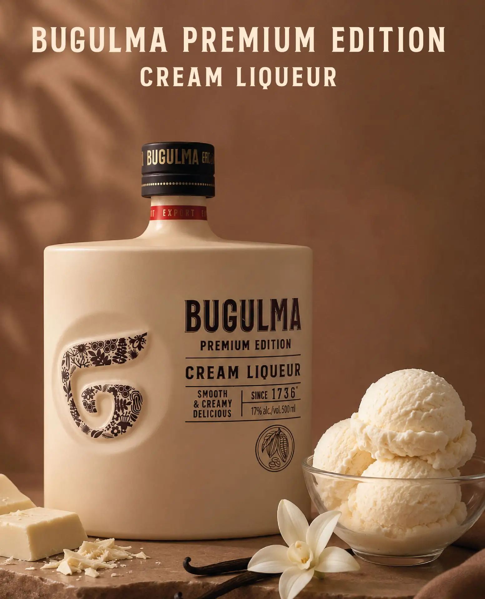 ✨Новинка, которую многие ждали! 
Представляем BUGULMA PREMIUM EDITION CREAM LIQUER - сливочный ликёр