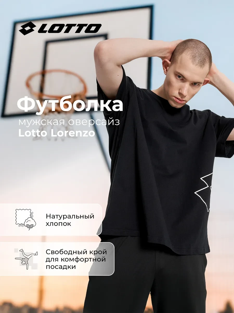 ✨ 52,7%   | Футболка хлопковая мужская свободного кроя черная