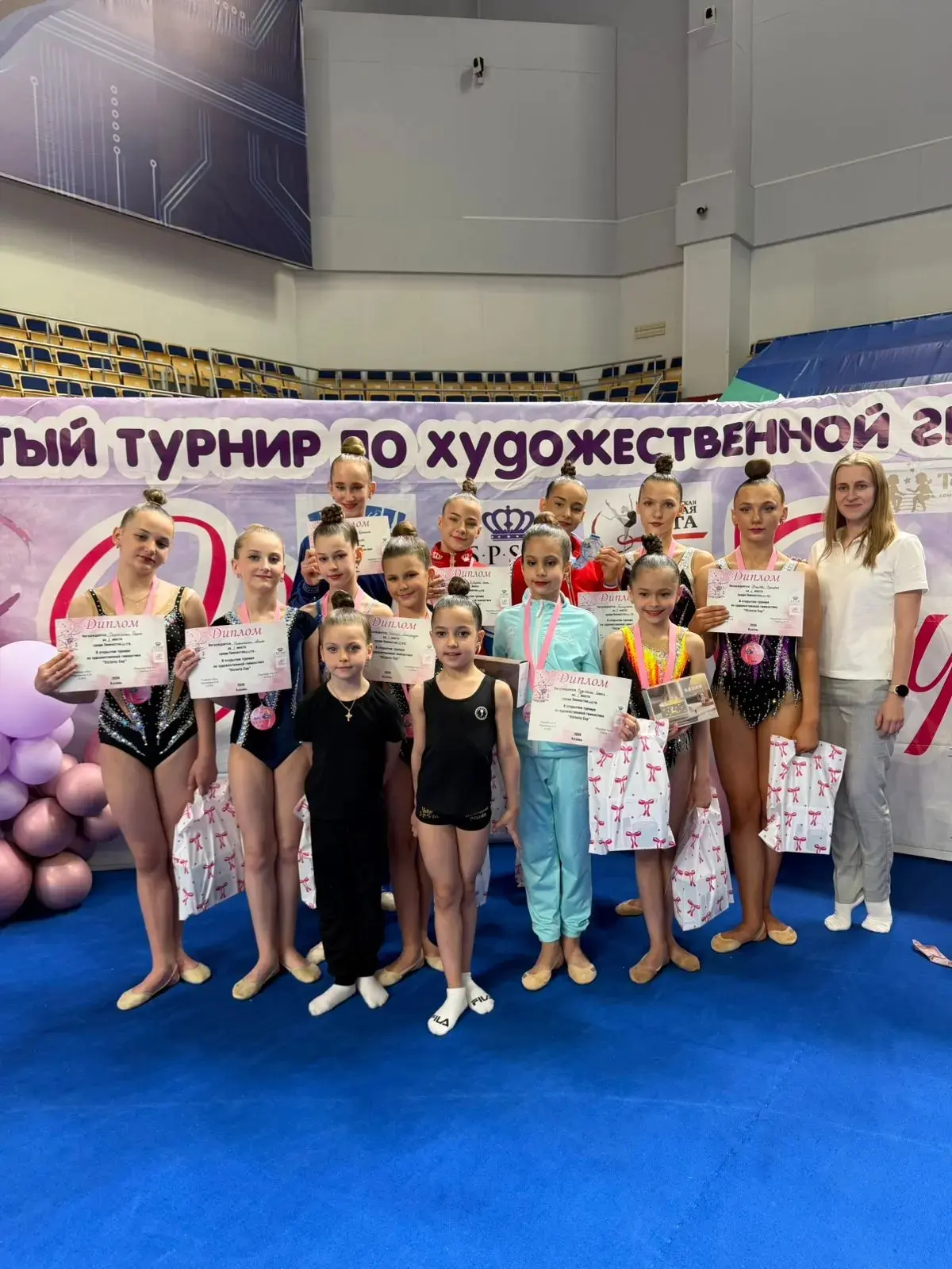 16 мая в Казани состоялся открытый турнир по художественной гимнастике "VICTORIA CUP".
