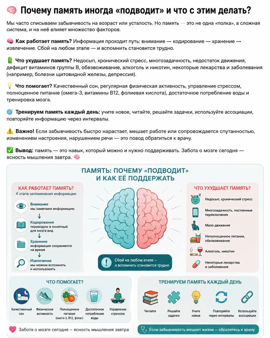 🧠 Почему мы иногда заходим в комнату и забываем, зачем пришли?