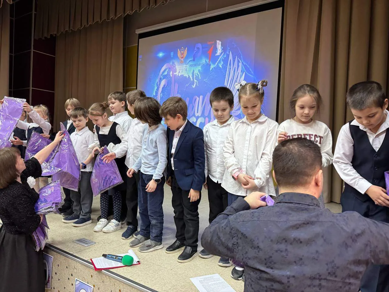✨ Посвящение в «Орлята России»  🤩 26 марта в нашей школе прошло важное событие для самых юных ученик