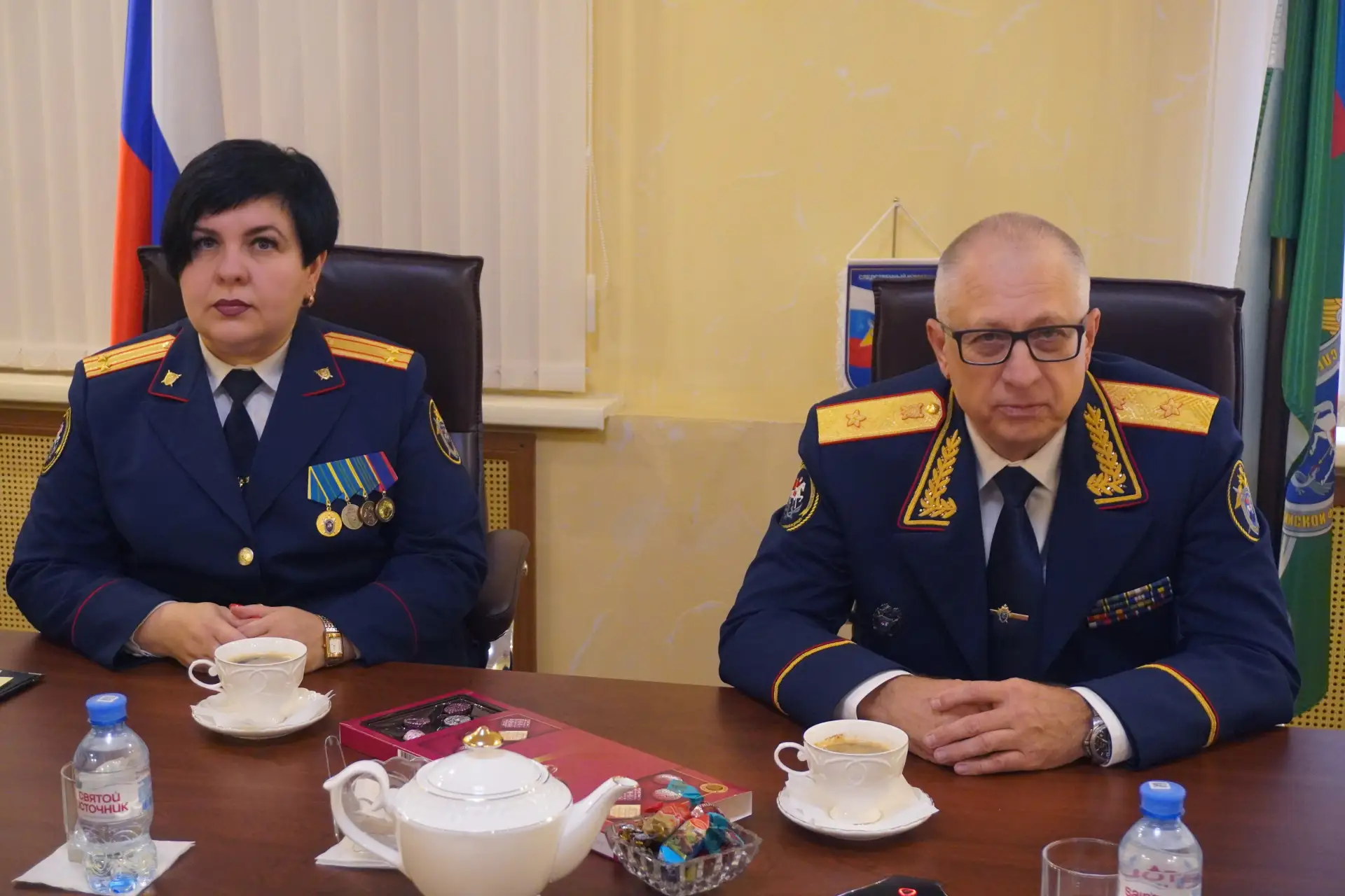 Офицеры регионального СК России приняли участие в торжественном мероприятии, приуроченн...
