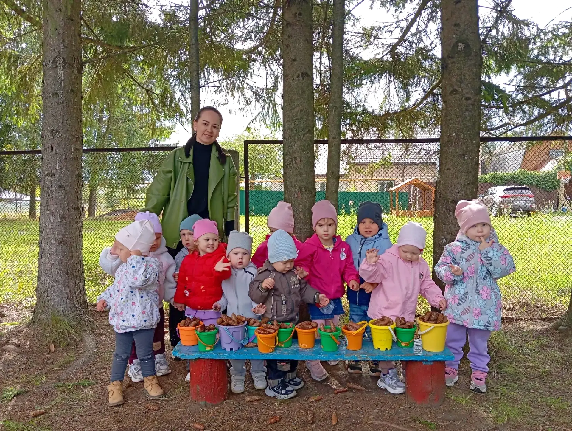 🍂 Осенние хлопоты в нашем детском саду!