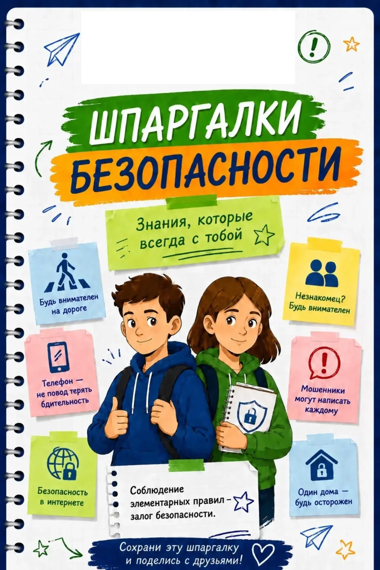🚦Азбука безопасности: повторяем основные правила