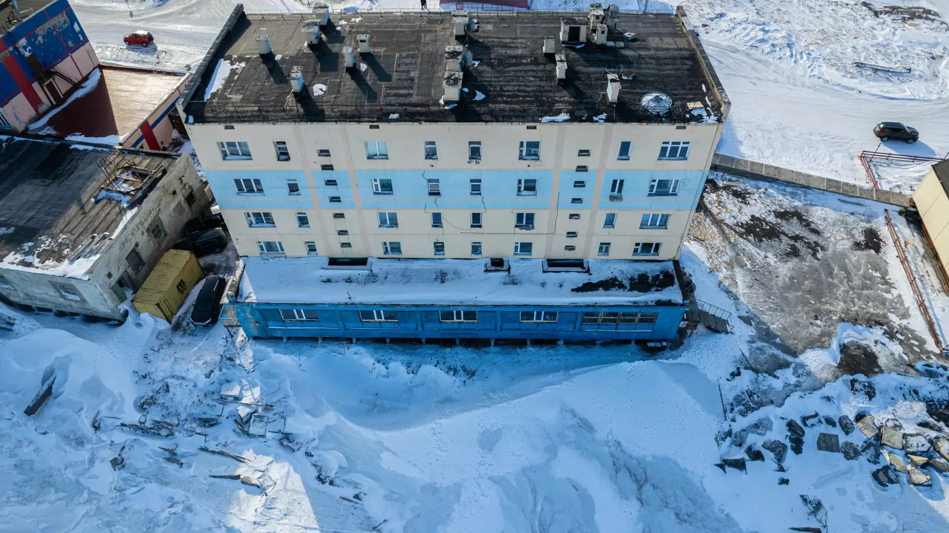 В Певеке начались работы по преображению городской набережной, призванные сделать её но...