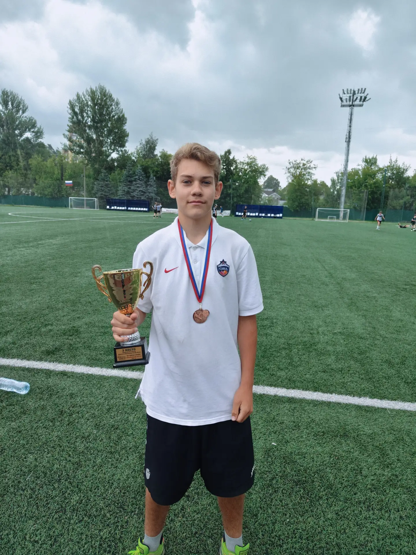 ⚽Владислав Молинов - лучший бомбардир и снайпер нашей команды💪
Первый трофей в качестве капитана🏆�