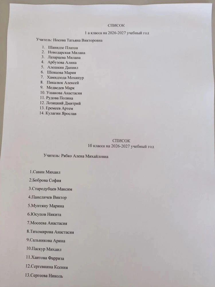 ВНИМАНИЕ!
25 июня в 16-00 ч. состоится собрание для родителей будущих первоклассников 1-а и 1-б клас