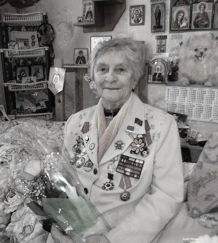 В Муроме умерла 104-летняя ветеран Ефросинья Сумник. 
 
Участница обороны Ленинграда была награждена