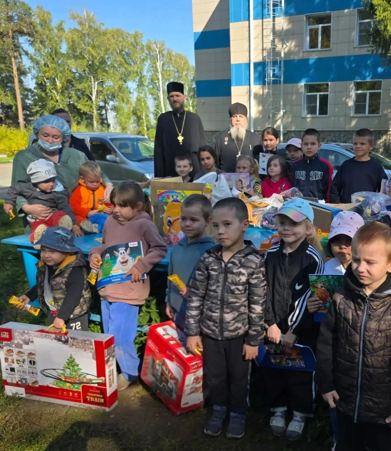 🕌 Священники храма «Неупиваемая Чаша» навестили детей в санатории