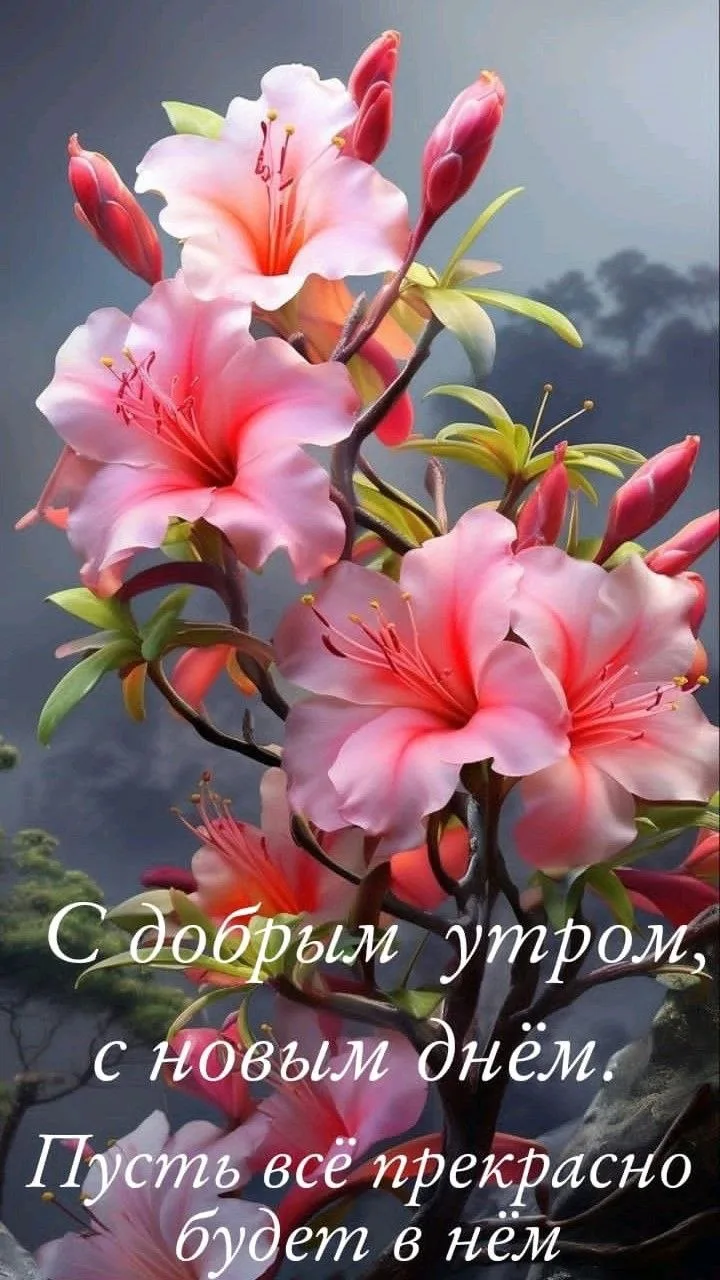 🌞 Доброе утро!

Пусть этот день начнётся с хороших новостей, спокойного настроения и улыбок. Желаем