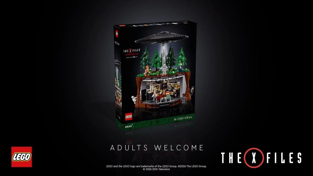 LEGO анонсировали набор по «Секретным материалам»: 1478 деталей, мини-фигурки главных героев и цена 