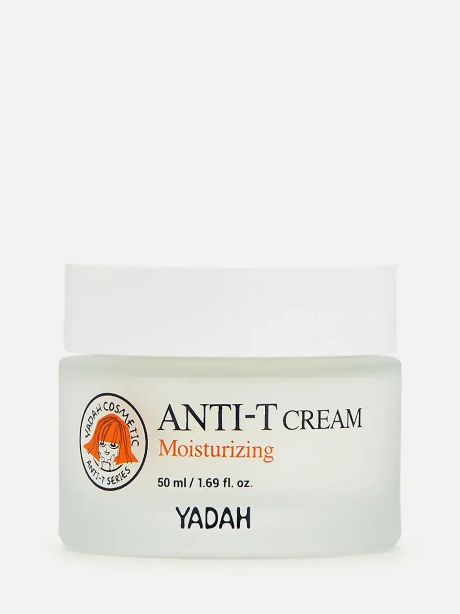 🦋 Крем для чувствительной кожи лица Яда Anti-T Cream 50 мл Yadah