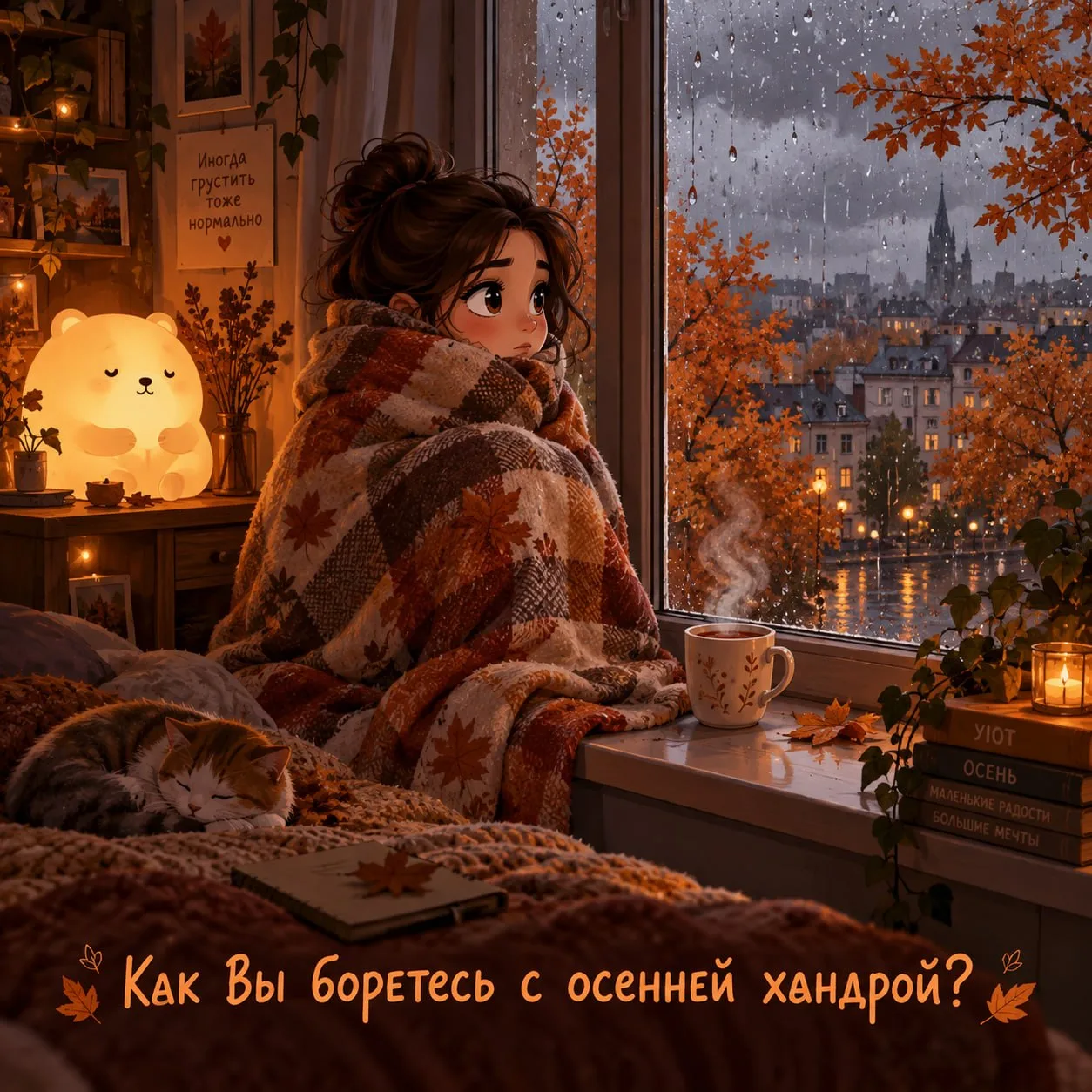 🍂 Осень, конечно, радует яркими красками, но вместе с дождями и холодами порой приходи...