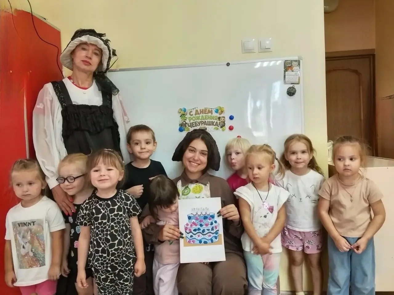 Чтобы отметить свой День рождения к нашим малышам пришел в гости любимый ушастый друг Ч...