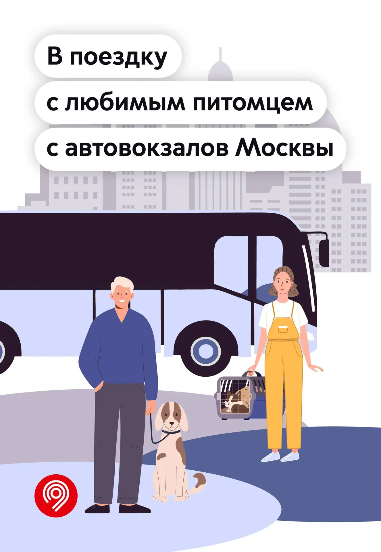🐾 В поездку с любимым питомцем.