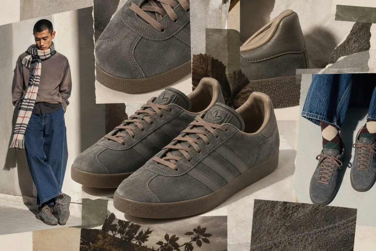 Культовая Gazelle этой осенью становится тише. adidas Originals и японский green label ...
