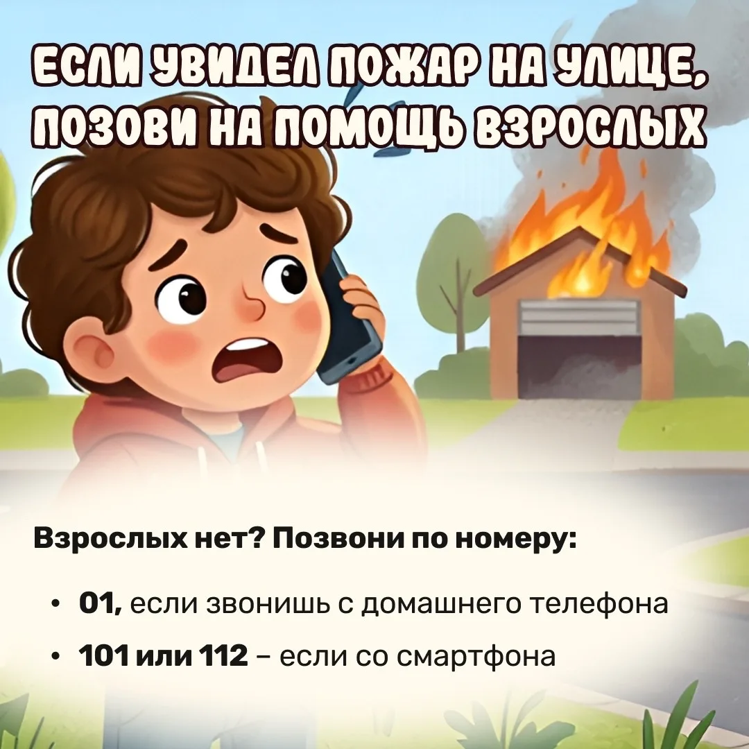 Важно вовремя объяснить детям, что огонь не терпит баловства. 
 
В этом вам поможет наша небольшая ш