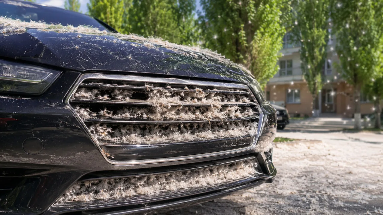 🚗 Тополиный пух: незаметная угроза для вашего автомобиля

Кажется, что тополиный пух — всего лишь п