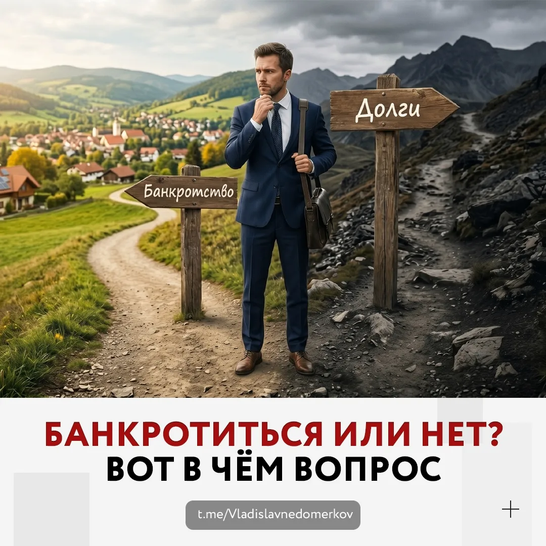 Когда мы говорим клиенту, что ему точно нужно банкротиться ❓