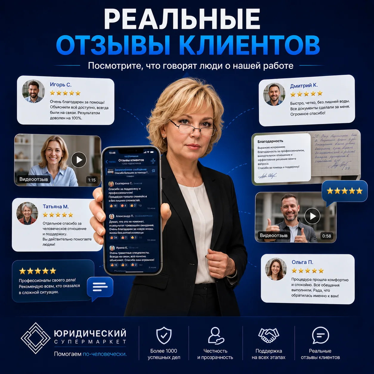 ⭐ Хотите узнать, что о нас говорят реальные клиенты?