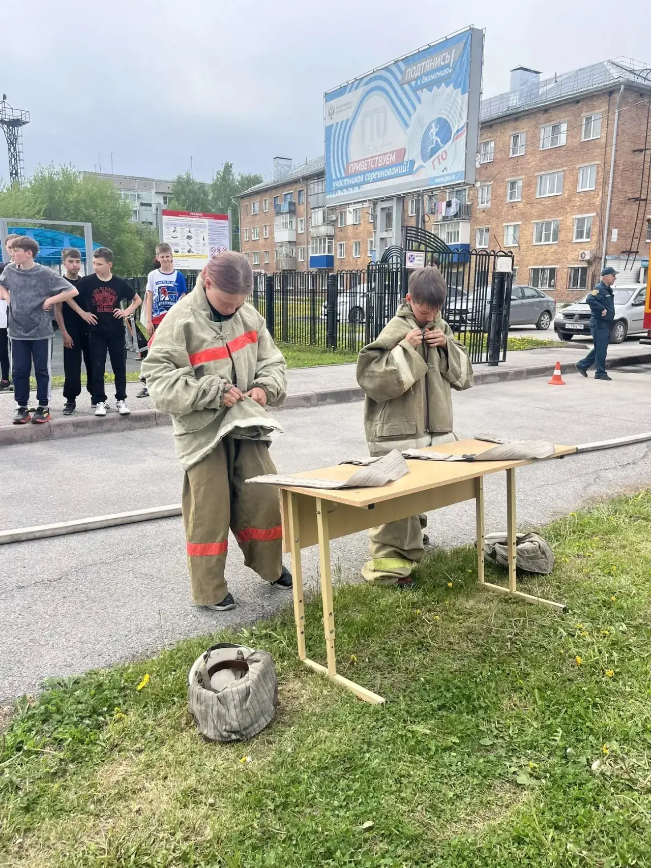 В числе победителей на слёте юных пожарных