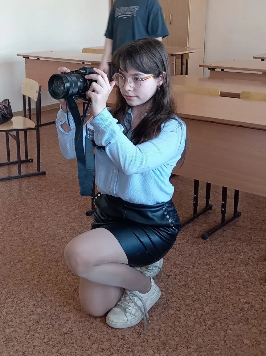 На каникулах на базе нашей школы прошла каникулярная  профильная смена детского ТВ «Медиаквант 22» т