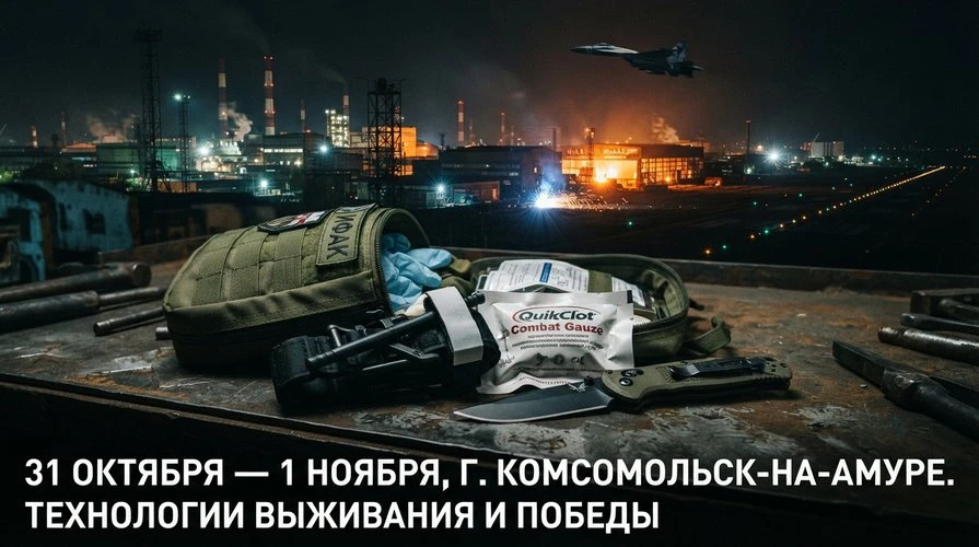 🛡️ Комсомольск-на-Амуре. Вы - Город стали и мощи. Время стать крепостью.