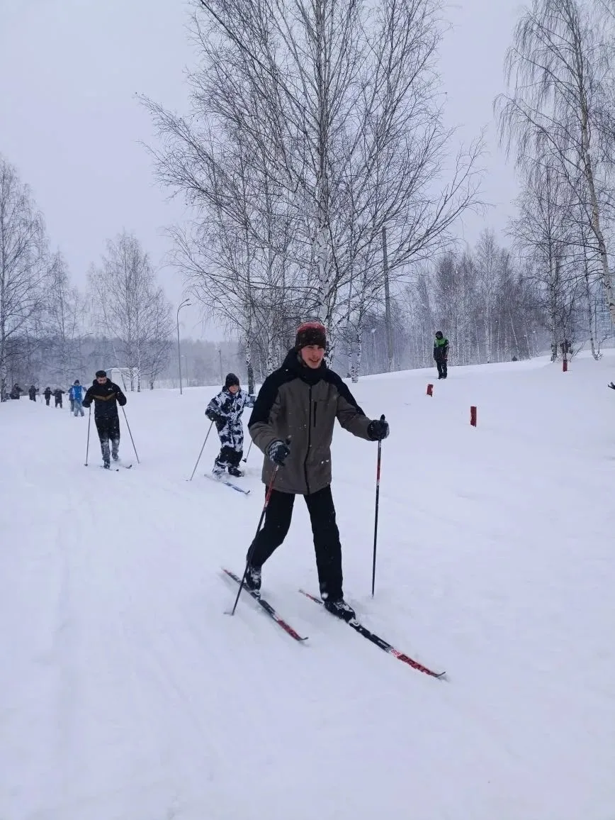 ⛷️Наши на "Лыжне Татарстана"!  Сегодня в микрорайоне Мирный состоялось ежегодное спортивное мероприя