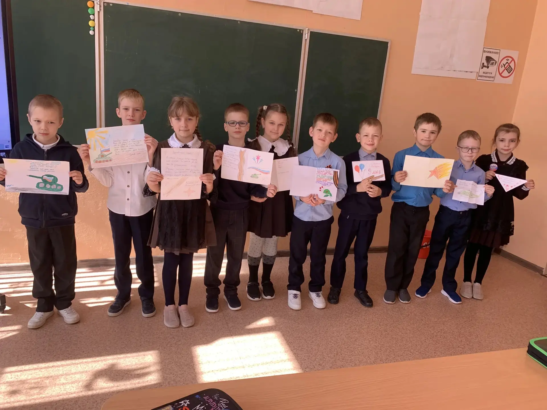 ✉️ Акция «Письмо солдату»  Учащиеся МАОУ СОШ имени С. Е. Кузнецова с. Чемодановка присоединились к В