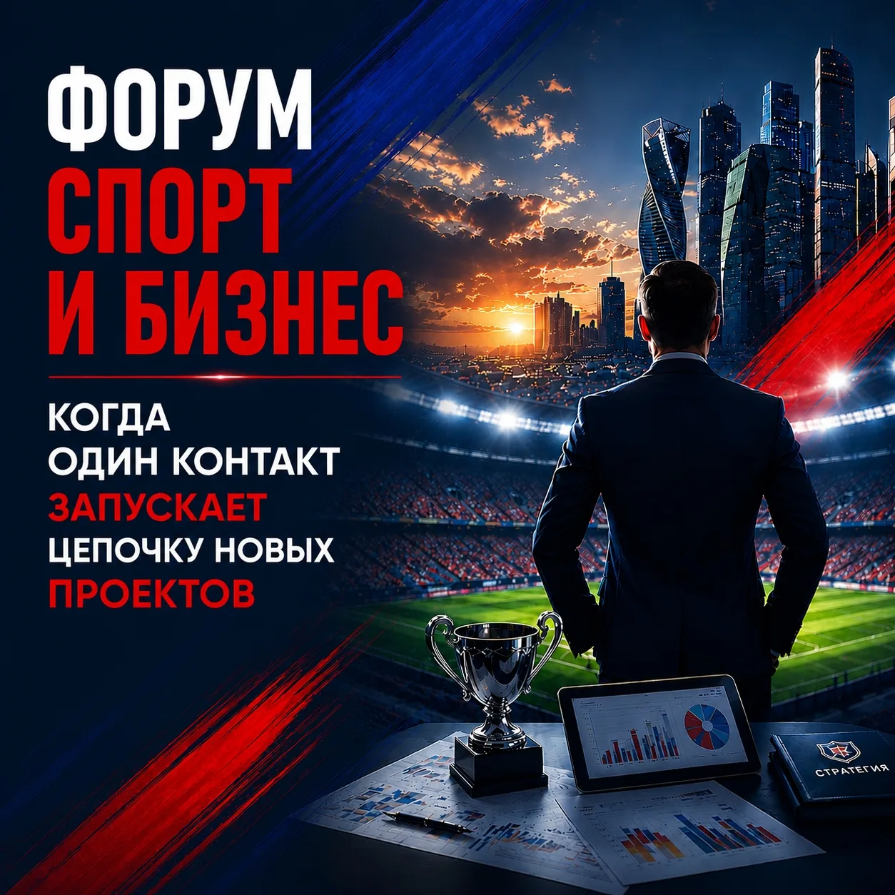 Форум «Спорт и Бизнес» — место, где встречаются ключевые игроки спортивного рынка и договариваются о