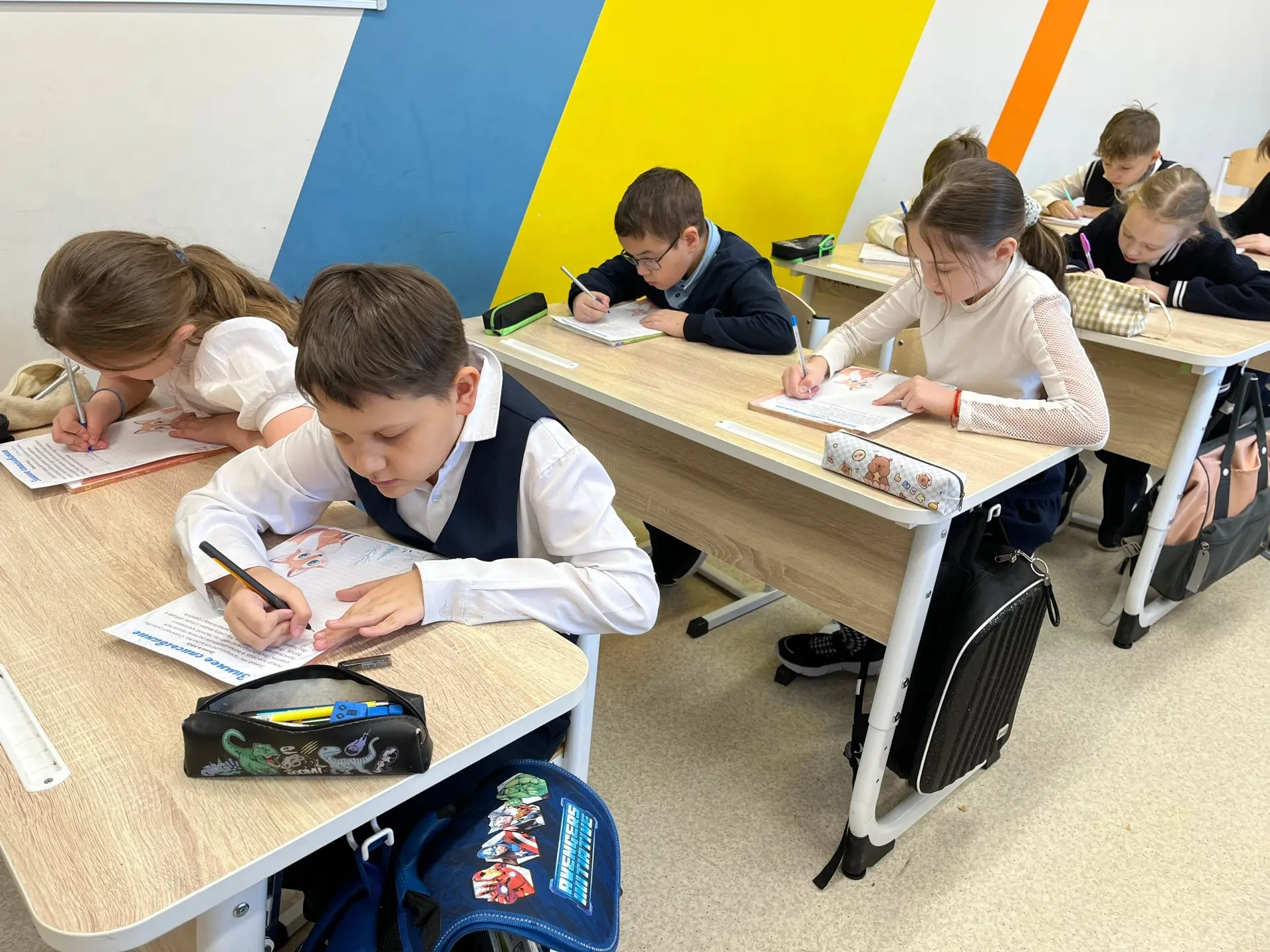 ✍️23 января - День почерка.   Учащиеся 3 «А» класса, под руководством классного руководителя Воронко