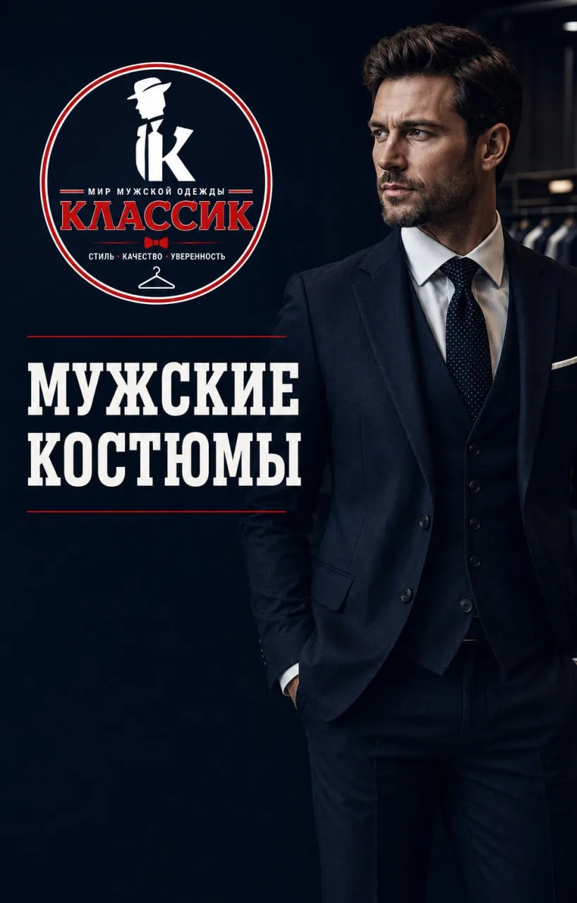 Нужен костюм на свадьбу, выпускной, работу или другое важное событие?