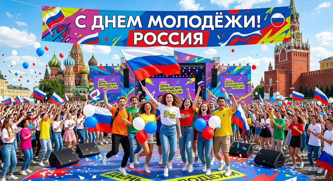 С Днём молодёжи! 🔥

Сегодня праздник тех, кто не боится мечтать, действовать и менять мир к лучшему