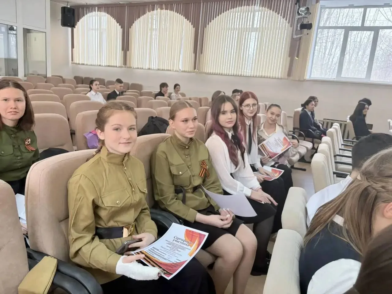 В преддверии великого праздника Дня Победы, сегодня, 10 февраля 2026 года, обучающиеся МАОУ СОШ №32 