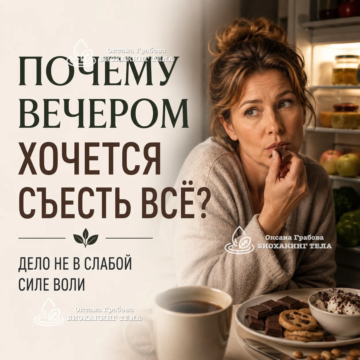Замечали? Утром есть не хочется.
Днём некогда.

На работе кофе, чай, пара перекусов.
А вечером начин