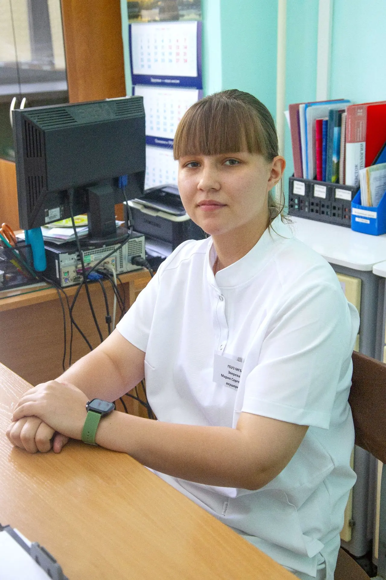 Наша молодая акушерка Мария Сергеевна Зверева - знакомьтесь 👋

Коллектив женской консультации знает