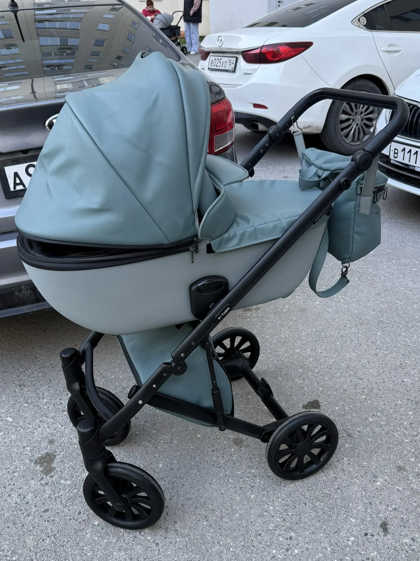 С большой любовью продаём свою коляску Anex E-type 2 в 1 (люлька+ реверсивный прогулочн...