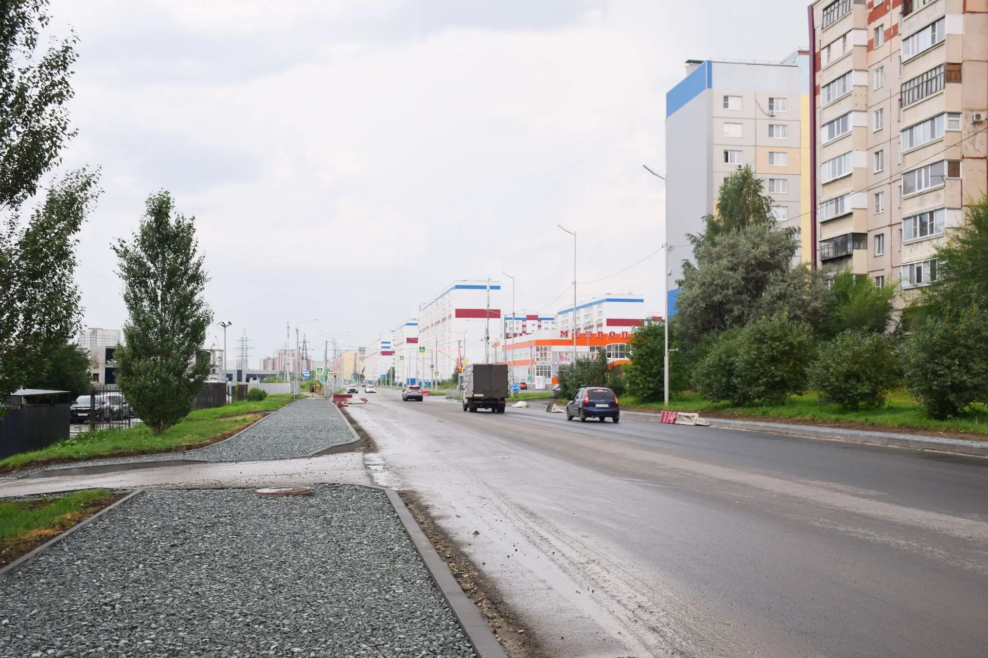 В этом году приводим в порядок участок Витебского от Первомайского до улицы Илизарова. Устраним имею
