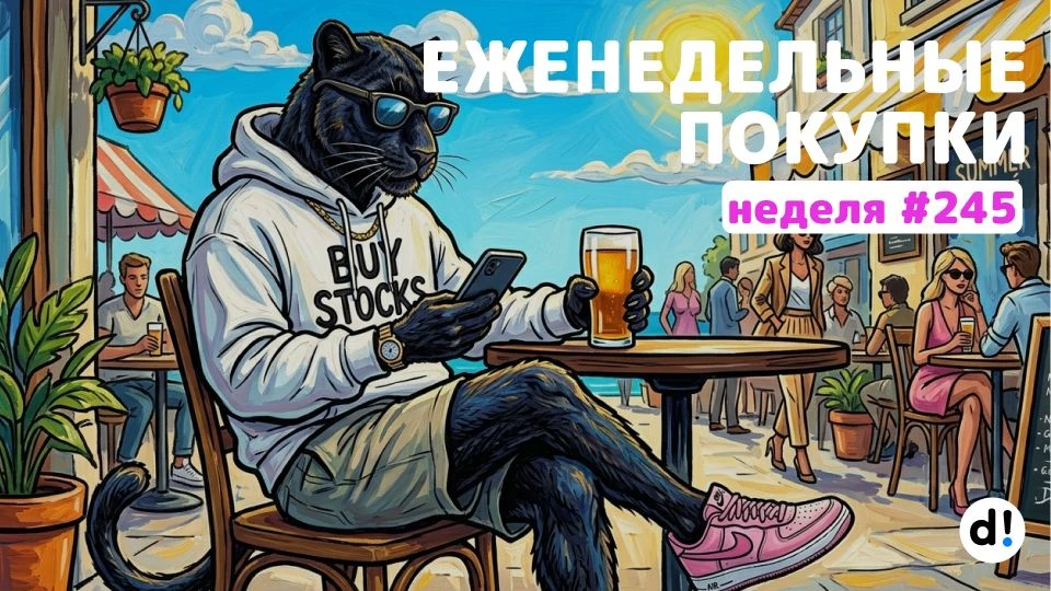 🚀Создаю пассивный доход. Еженедельные покупки активов. Выпуск #245