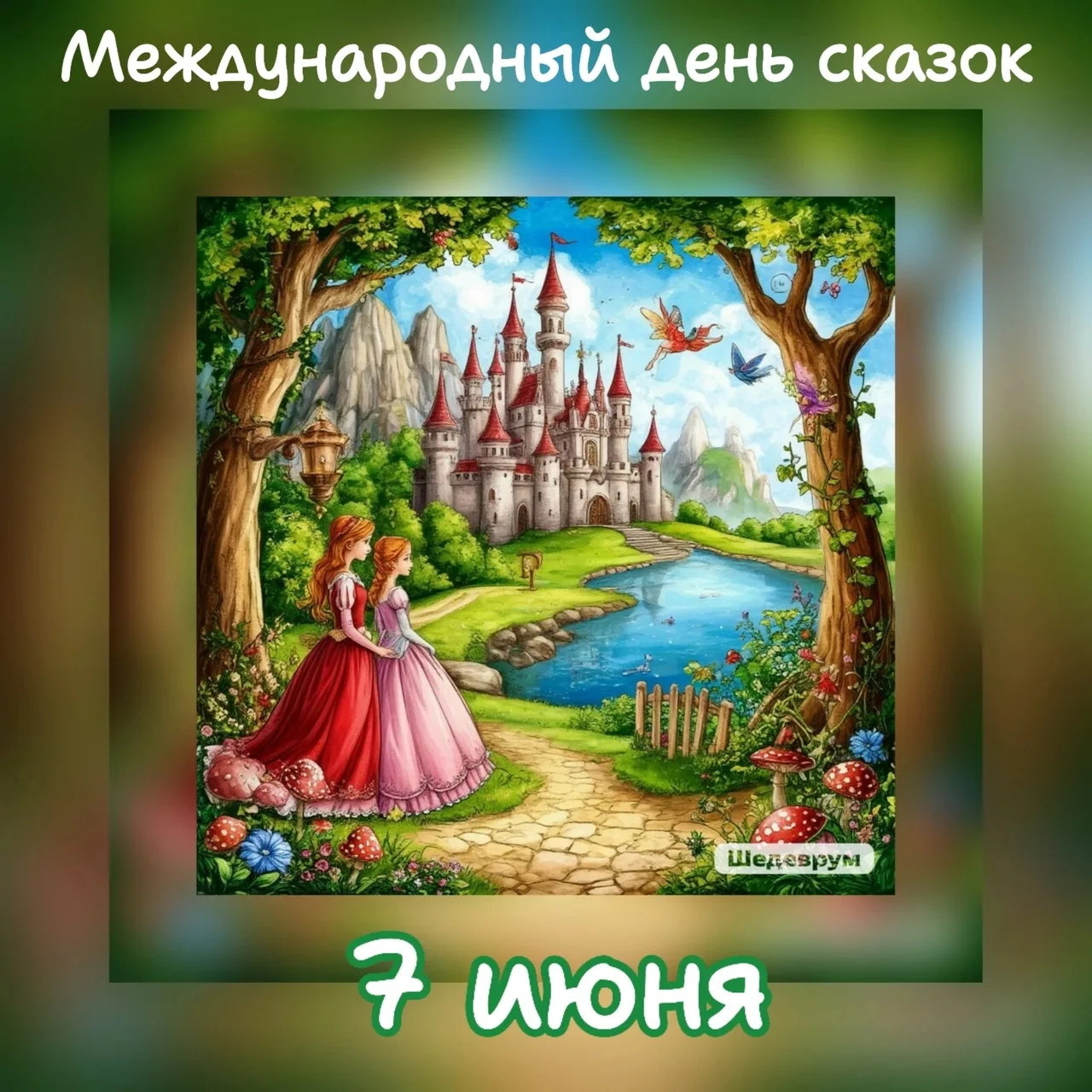 ✅ 7 июня – Международный день сказок.